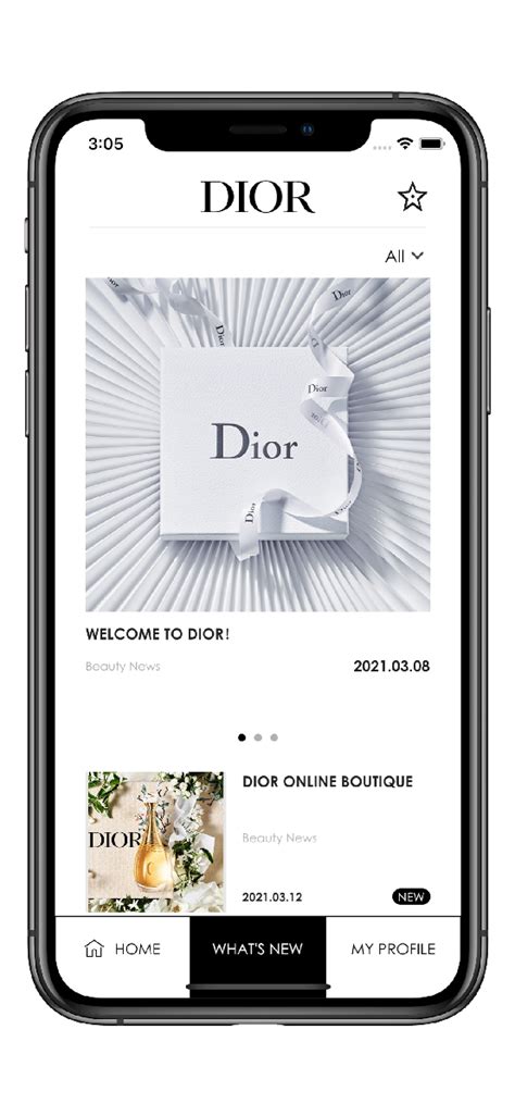 dior apps|dior application.